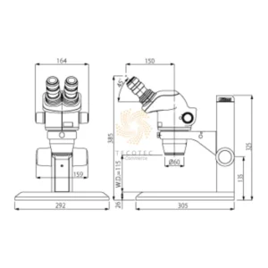 Kính hiển vi soi nổi Nikon SMZ745T