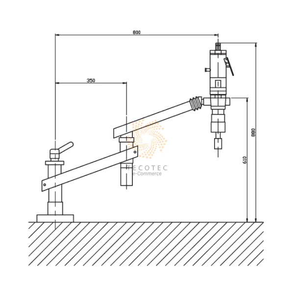Máy taro khí nén Vertex VAT-712