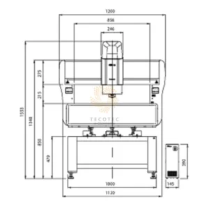 Máy đo 3D CNC loại tiêu chuẩn Nikon iNEXIV VMA-6555