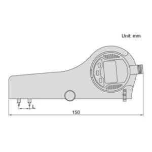 Đồng hồ đo bước ren điện tử Insize 2245-4