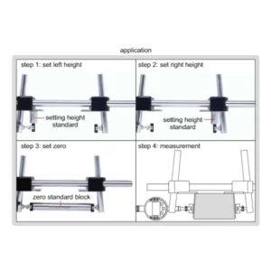 Đồng hồ so điện tử đo đường kính đỉnh ren ngoài Insize 2246-5