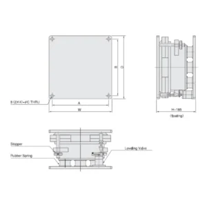 Hệ thống chống rung khí nén Meiritz Seiki AP-180