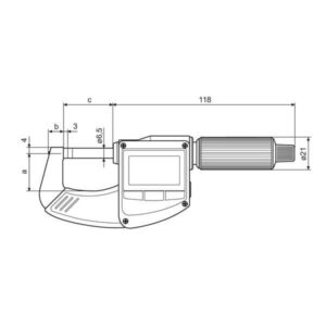 Panme điện tử Mahr Micromar 40 EWRi 4157104