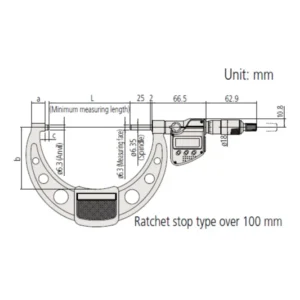 Panme điện tử chống nước Mitutoyo 293-355-30
