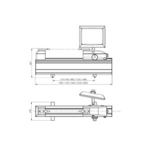 Thiết bị hiệu chuẩn chiều dài Trimos LABCONCEPT PREMIUM LABCP1000B