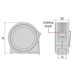 Thước cuộn Insize 7140-3