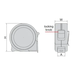 Thước cuộn Insize 7142-5 (loại cơ bản)