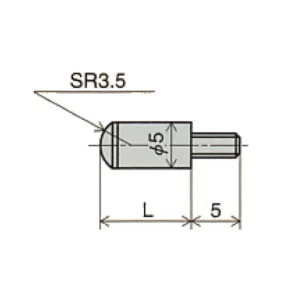 Đầu dò cho đồng hồ so Peacock XB-305