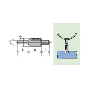 Đầu dò cho đồng hồ so Peacock XB-803