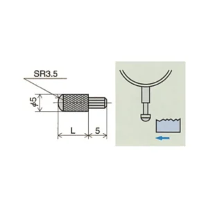 Đầu dò cho đồng hồ so Peacock XS-110